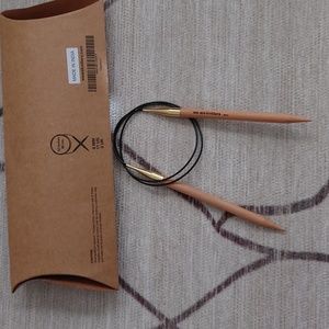 We are knitters us sz 11 (8mm) 32 inch circular wood knitting needles